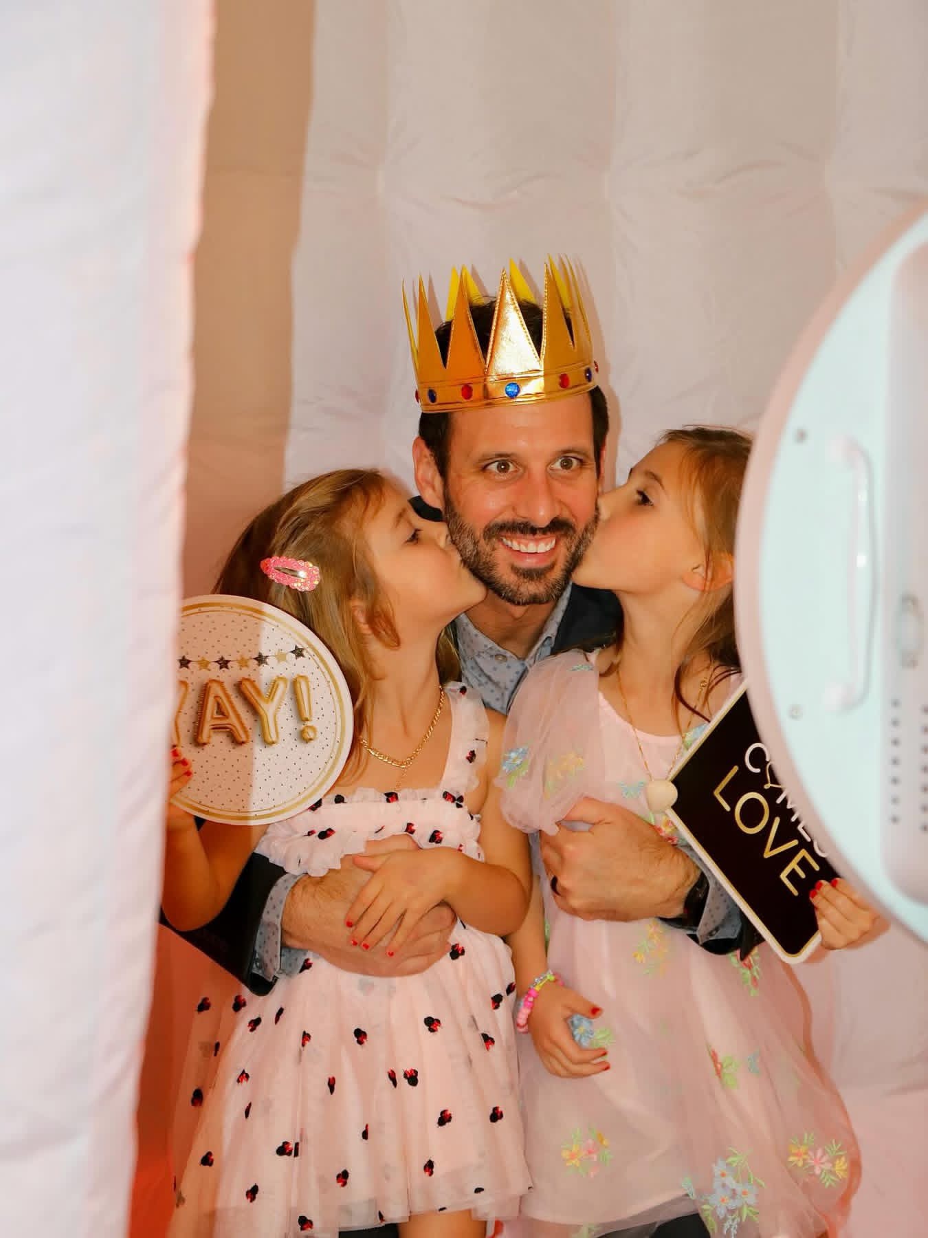 Adam Styer with his kids