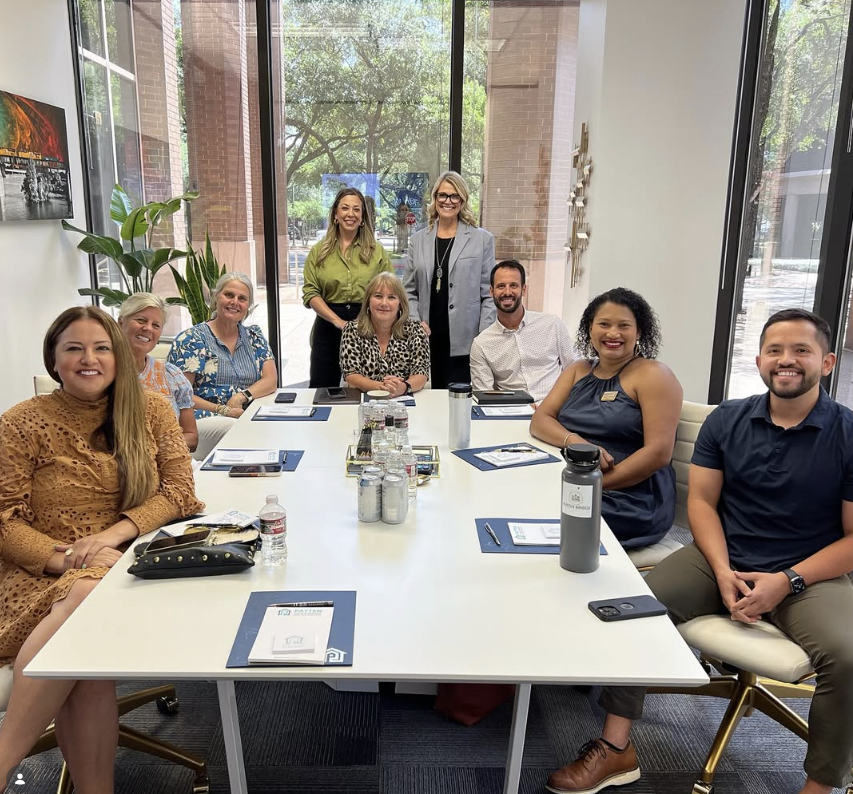 Adam Styer leading a mortgage industry mastermind meeting in Austin, Texas